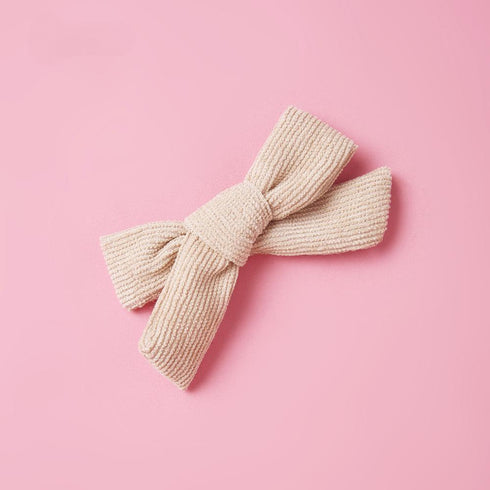 17 Color Handmade Jewelry Thread Bow Children's Hairpin Horsetail Clip Word Clip