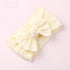 Baby Hair Band Jacquard Wide Edge Bow Children's Hair Band