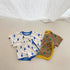 Small Tree Print Binding Suit Children's Cotton Suit