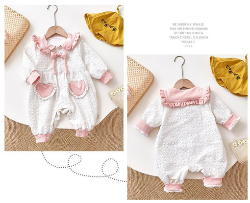 Baby Girl Autumn Jumpsuit Baby Princess Dress Ha