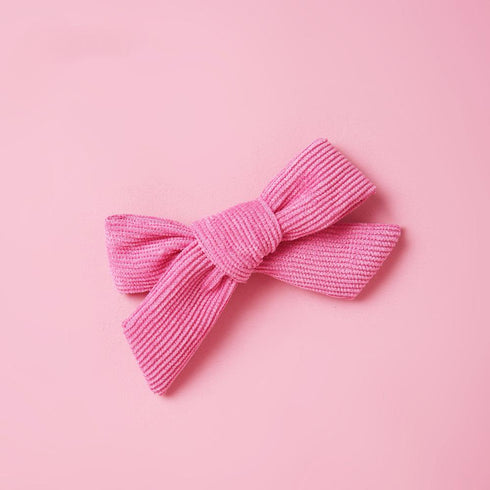 17 Color Handmade Jewelry Thread Bow Children's Hairpin Horsetail Clip Word Clip