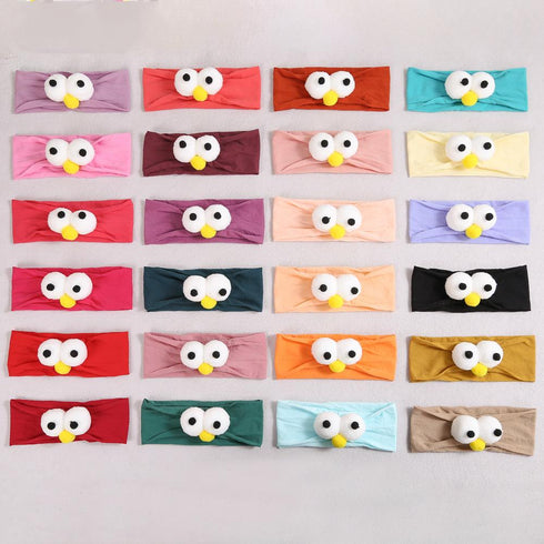 Big Eye Three-dimensional Cartoon Headband Elastic Baby Hair Band
