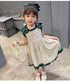 2022 Summer New Girls Little Floral Dress Butterfly Wing Dress