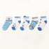 Children's Cartoon Lace Socks (five Pairs)