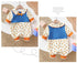 Autumn Baby Girl Flower Ha Clothes Outside Suit Jumpsuit
