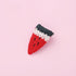 Cute Baby Hair Accessories Hand Woven Small Hairpin Fruit Word Clip