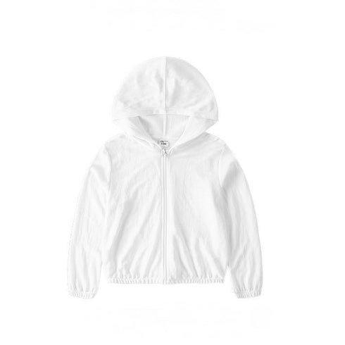 Summer Sunscreen And Mosquito Proof Boys' And Girls' Hooded Thin Coat