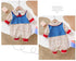 Autumn Baby Girl Flower Ha Clothes Outside Suit Jumpsuit