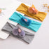 Cute plush bunny hair accessories baby soft elastic headband newborn headband