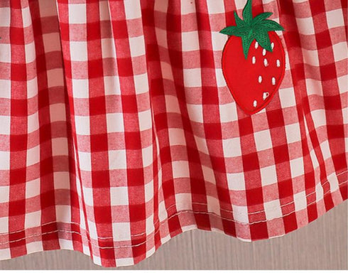 Girls' Dress Baby Girl Doll Neck Long Sleeve Cotton Princess Skirt