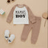 Boy's Alphabet Long Sleeve Set