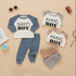 Boy's Alphabet Long Sleeve Set