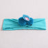 Cute plush bunny hair accessories baby soft elastic headband newborn headband