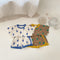 Small Tree Print Binding Suit Children's Cotton Suit