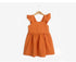 Summer New Children's Wear Dress Bow Girl Flying Sleeve Children's Dress