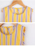 Summer New Children's Clothing Girls Skirt Striped Vest Dress Girls Dress